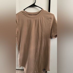 Young la perfect T shirt, tan, small